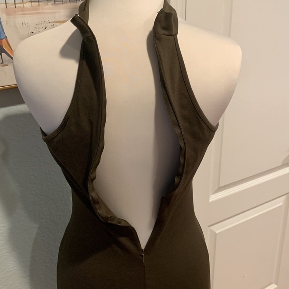 Obsession Cut-Out Bodycon Midi • Sz L - Picture 6 of 12